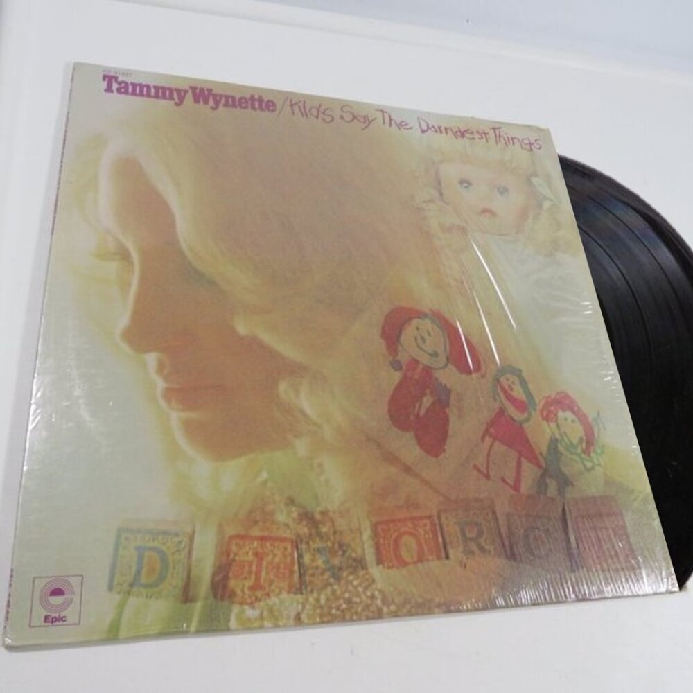 TAMMY WYNETTE Kids Say the Darndest Things DIVORCE (1) LP Vinyl Record